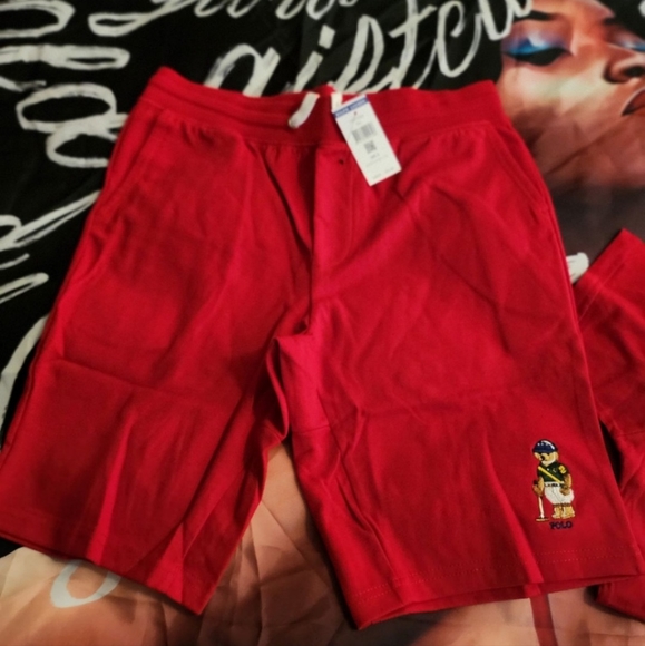 Red polo kid size small 7/8 size - Picture 3 of 3